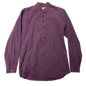 Wah Clothing Arizona Men's Small Western Wear Country Costume Reenactment Henley